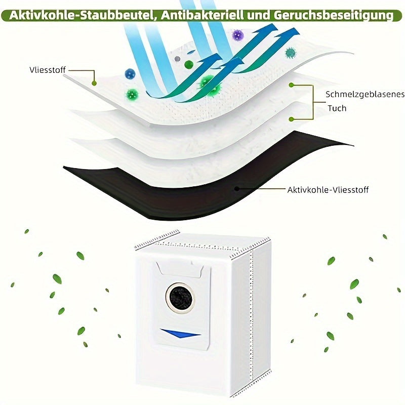 Ecovacs Deebot X5 Omni va X5 Pro uchun robot tozalash uchun aksessuarlar to'plami, asosiy cho'tka, tozalash matolari, chang qutilari, filtrlash va yon cho'tkalarini o'z ichiga oladi