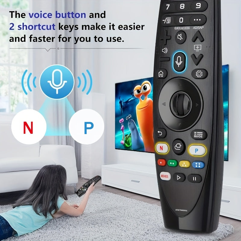 Wireless Voice Recognition Remote Control for LG Smart TVs OLED NanoCell 4K UHD