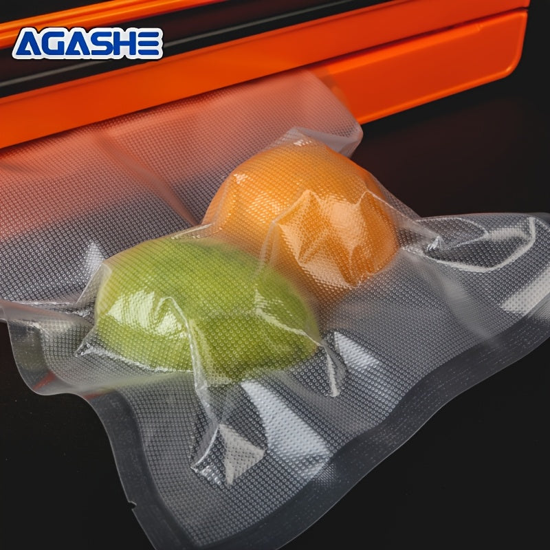 Set of Three 5-Meter Food Storage Vacuum Seal Bags BPA-Free Durable Tear-Resistant Oxidation Odor Protection
