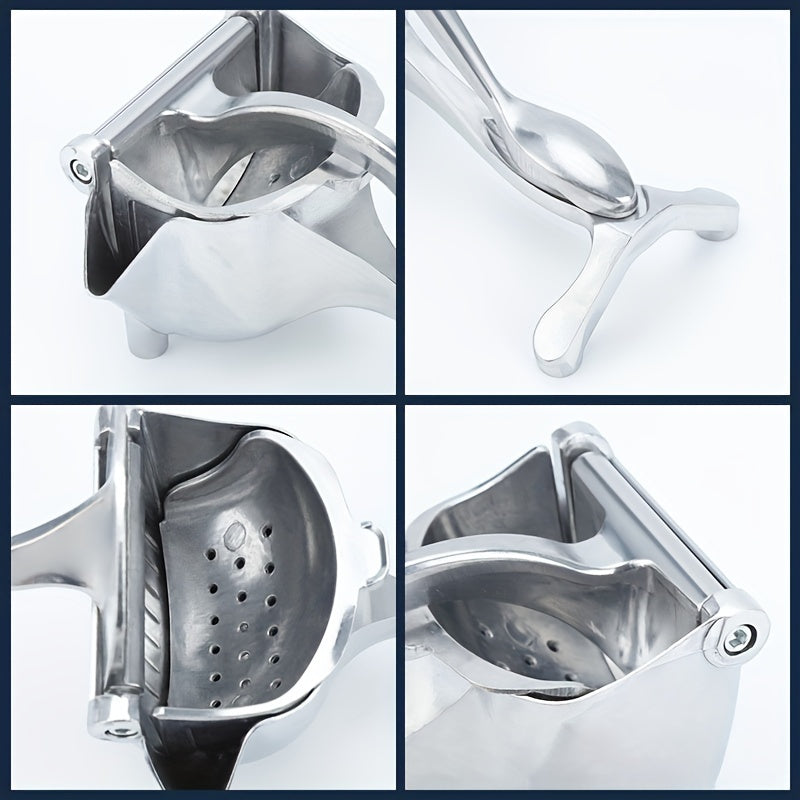 Extractor manual de frutas para la obtención de jugo fresco, compacto y fácil de usar