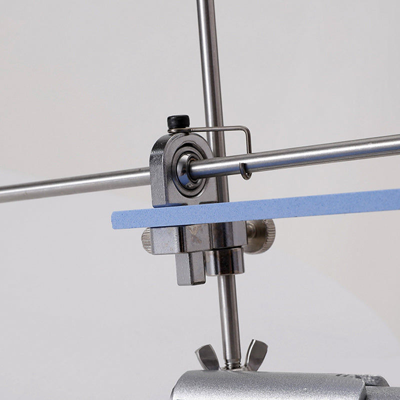 RUIXIN Professional Kitchen Knife Sharpener moslashuvchan burchak, olmos shagʻal, temir konstruktsiya, turli xil pichoq uchun qoʻlda silliqlash tizimi bilan. Oshxona silliqlash tizimi bilan chiroyli