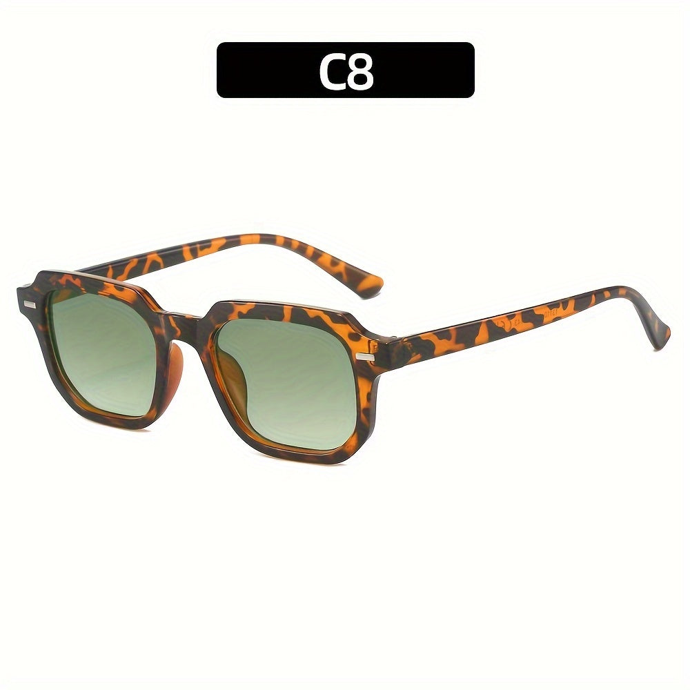 Gafas de sol de estilo retro para mujer, con protección anti-reflejos, montura pequeña para fiestas y clubes