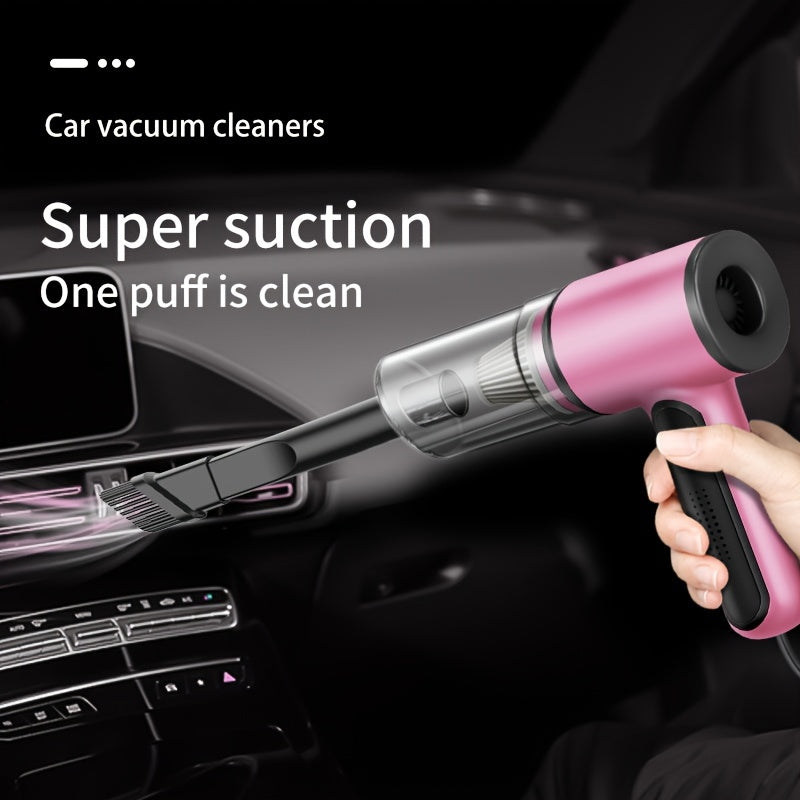 Portable Car Vacuum Cleaner 12V Handheld Wet Dry Strong Suction