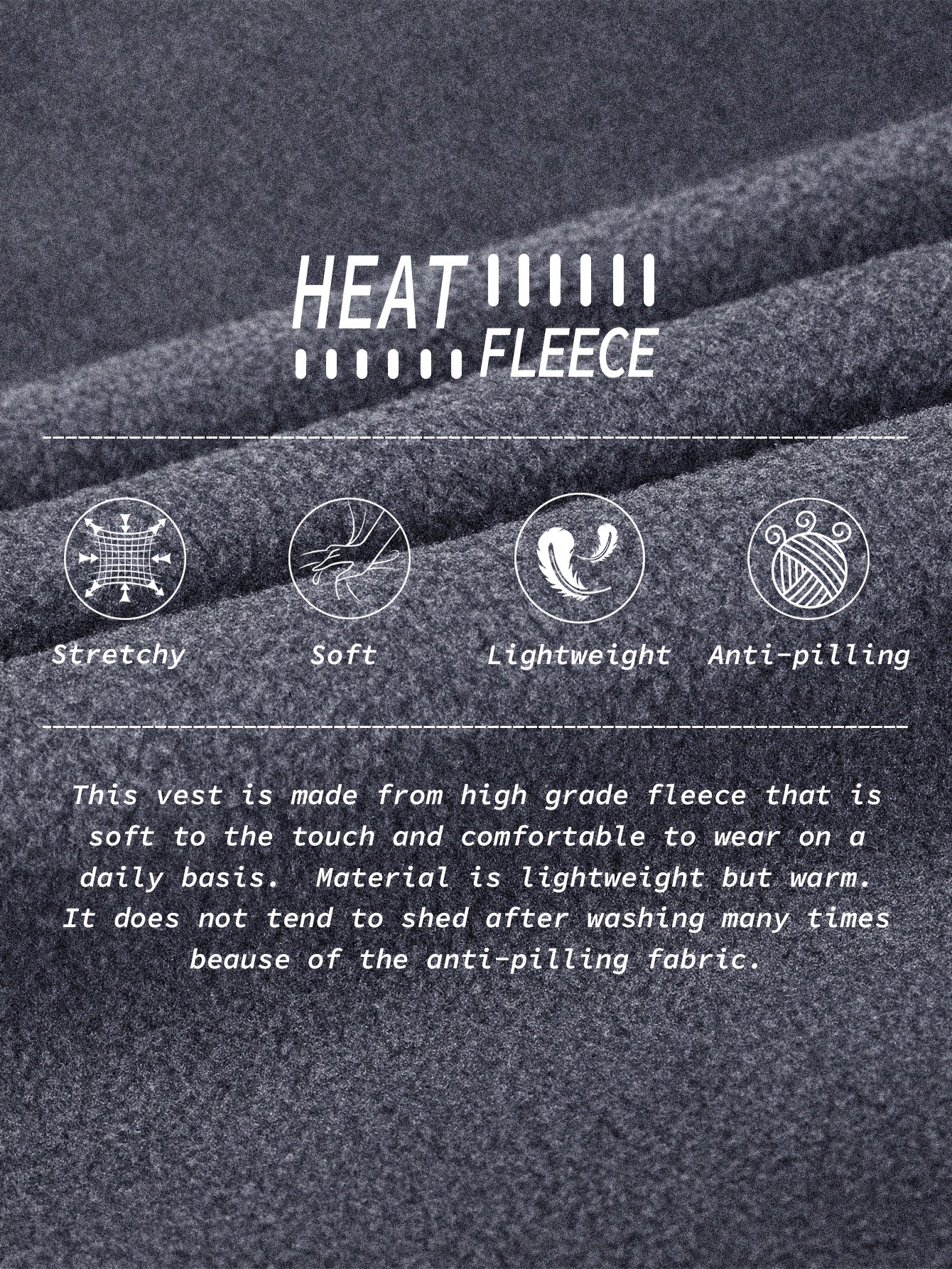 Women’s Lightweight Fleece Vest with Pocket Stand Collar Zip-Up Sleeveless Spring Fall