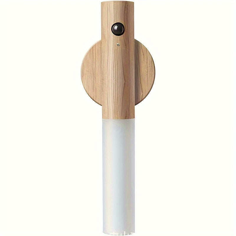 Striped LED Night Light with Motion Sensor Rechargeable Wall Mount for Office Use