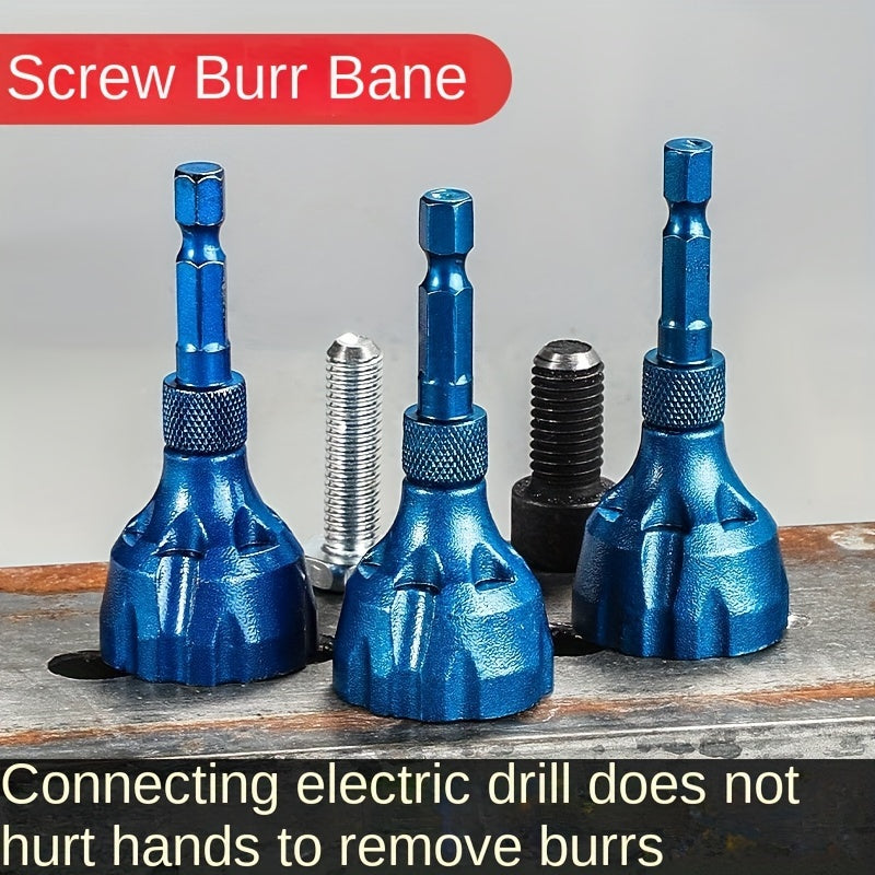 Universal Screw Deburring and Chamfering Tool for Thread Repair