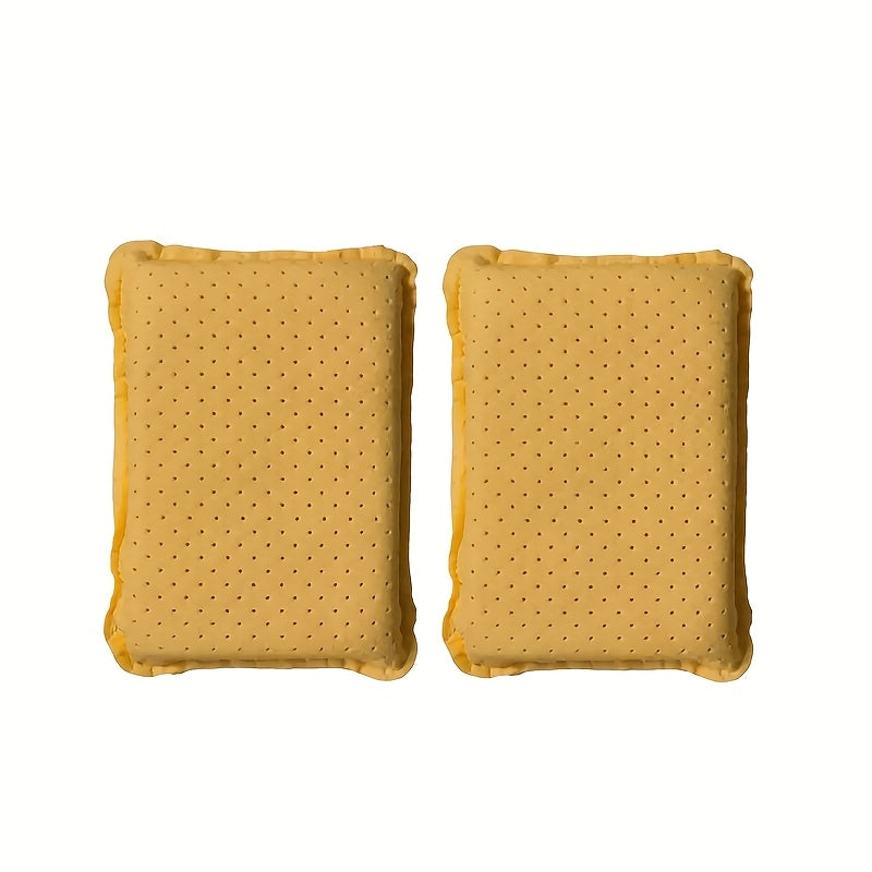 Paquete de 2 esponjas de microfibra grandes para eliminar la niebla de ventanas, para limpiar cristales y espejos