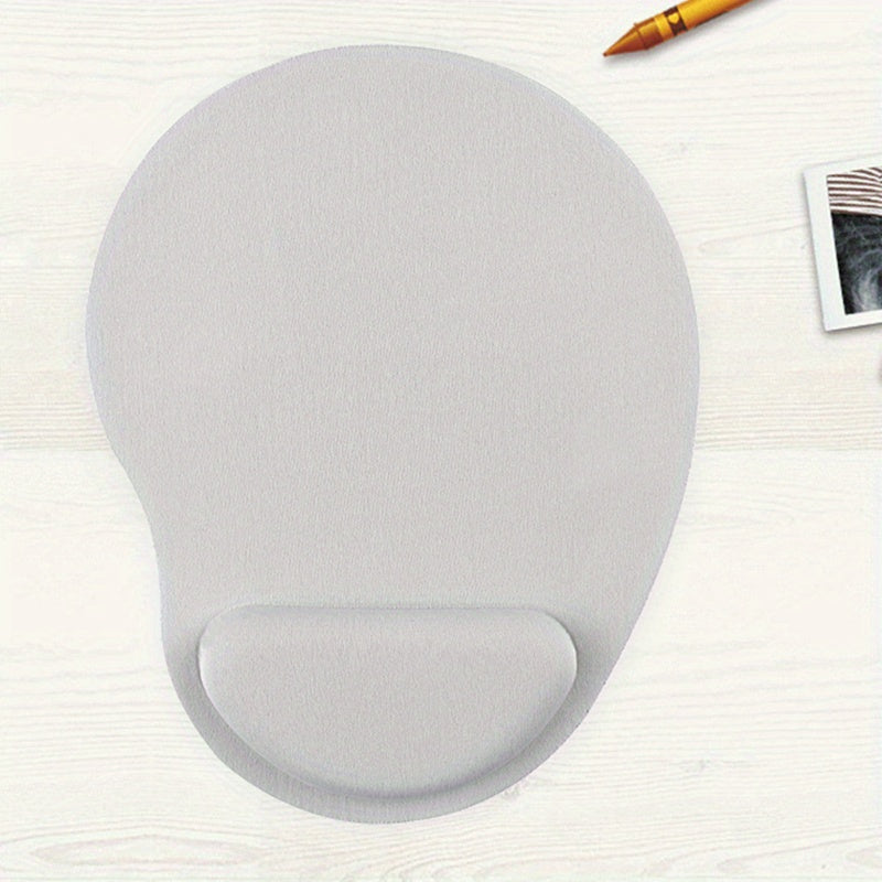 Ergonomic EVA Wrist Support Cushion with Memory Foam Mouse Pad for Office or Computer Use