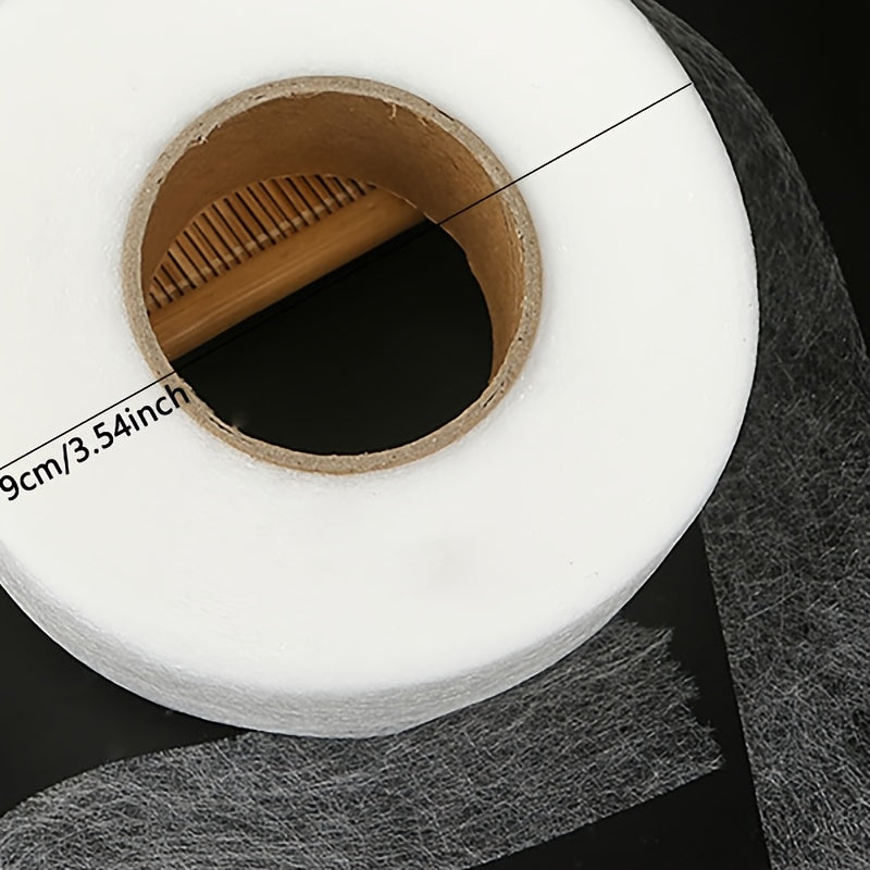 Ikki tomonlama issiq eriydigan yopishqoq interlining ruloni tikuv uchun 50M