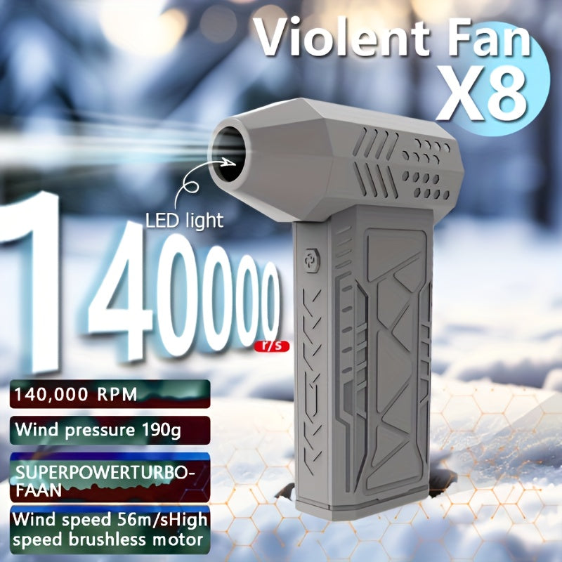 Портативный беспроводной мини-фен для путешествий, кемпинга и отдыха на природе