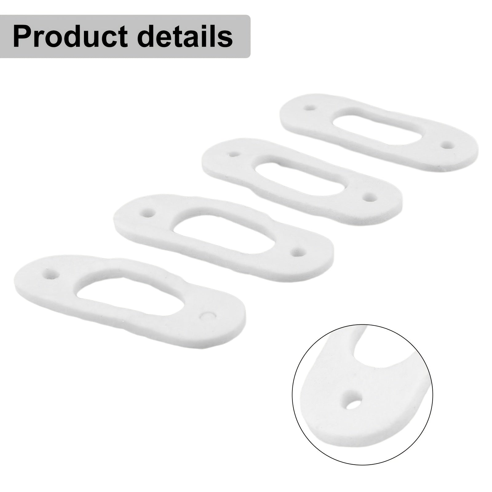 Electrode Gasket Seals Replacement Kit for Ecotec Pro 24 28 Boilers 4 Pieces