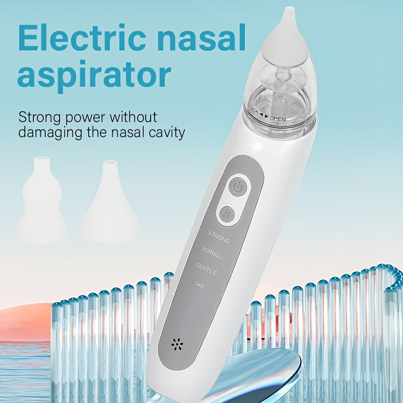 Electric Nose Cleaner USB Rechargeable with Music White for Home Use