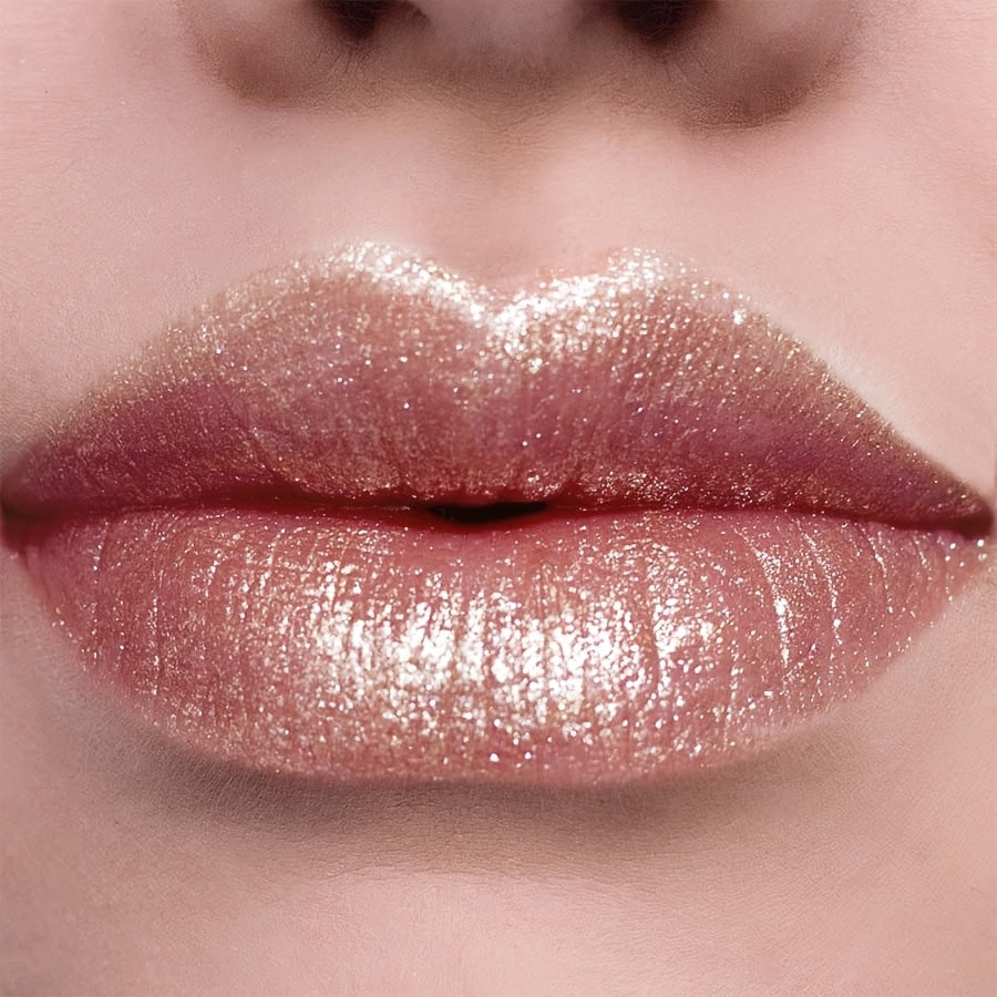 Mujer Coral Lipstick de perlas resistente al agua y de larga duración