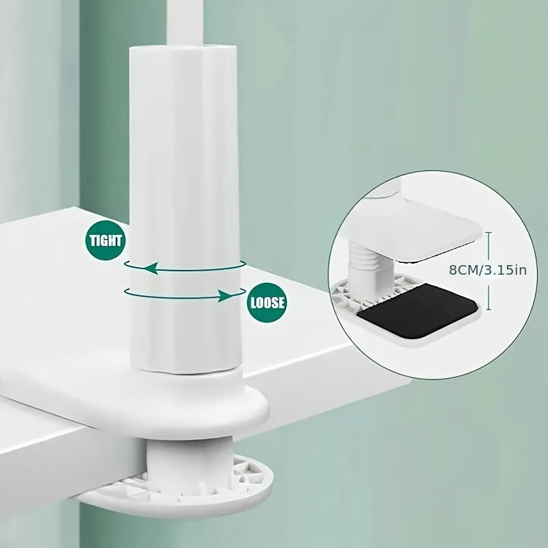 Кронштейн для планшета и телефона с вращением на 360° и спиральной базой