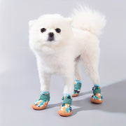 Dog Shoes for Small Dogs Breathable Non-Slip Dirt-Resistant Elastic All-Season