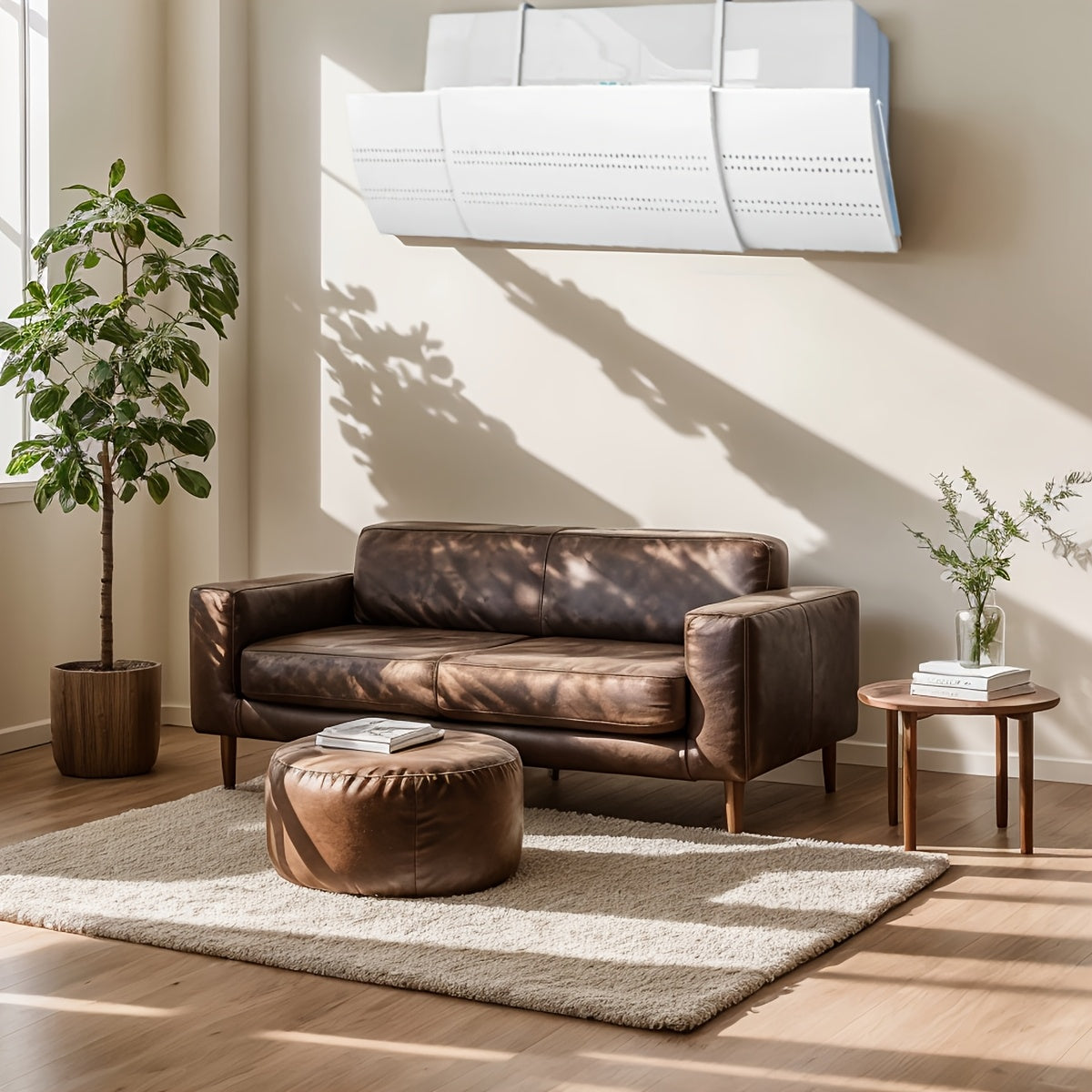 Adjustable Air Conditioner Wind Deflector Flexible Plastic Vent Cover