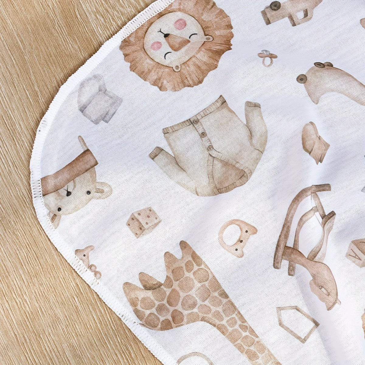 Yangi tug'ilganlar uchun Baby Swaddle Blanket Muslin Yumshoq Nafas oladigan Sovuq Shaftoli 0-3 yosh