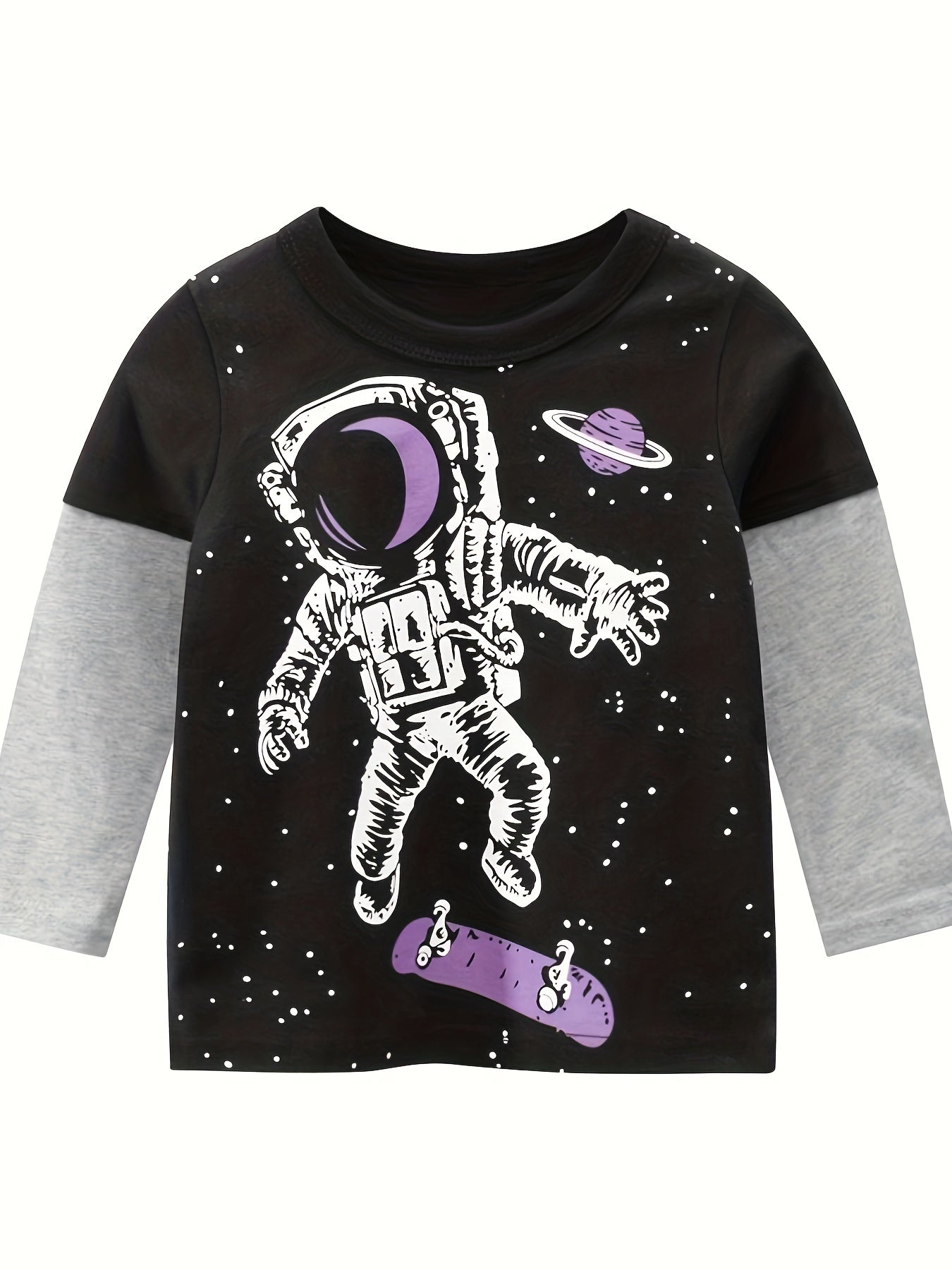 Kids Boys Long Sleeve Cotton Shirt Autumn Korean Style Casual Top