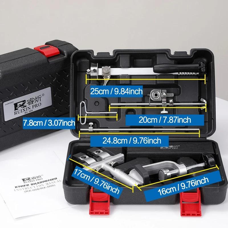 2024 Multi-Function Knife Sharpener Fixed Angle Diamond and Petroleum Stones