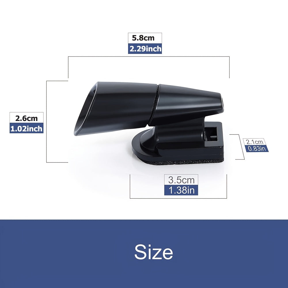 2PCS Deer Whistles for Cars Animal Repeller Safety Alert Matte Finish Durable ABS