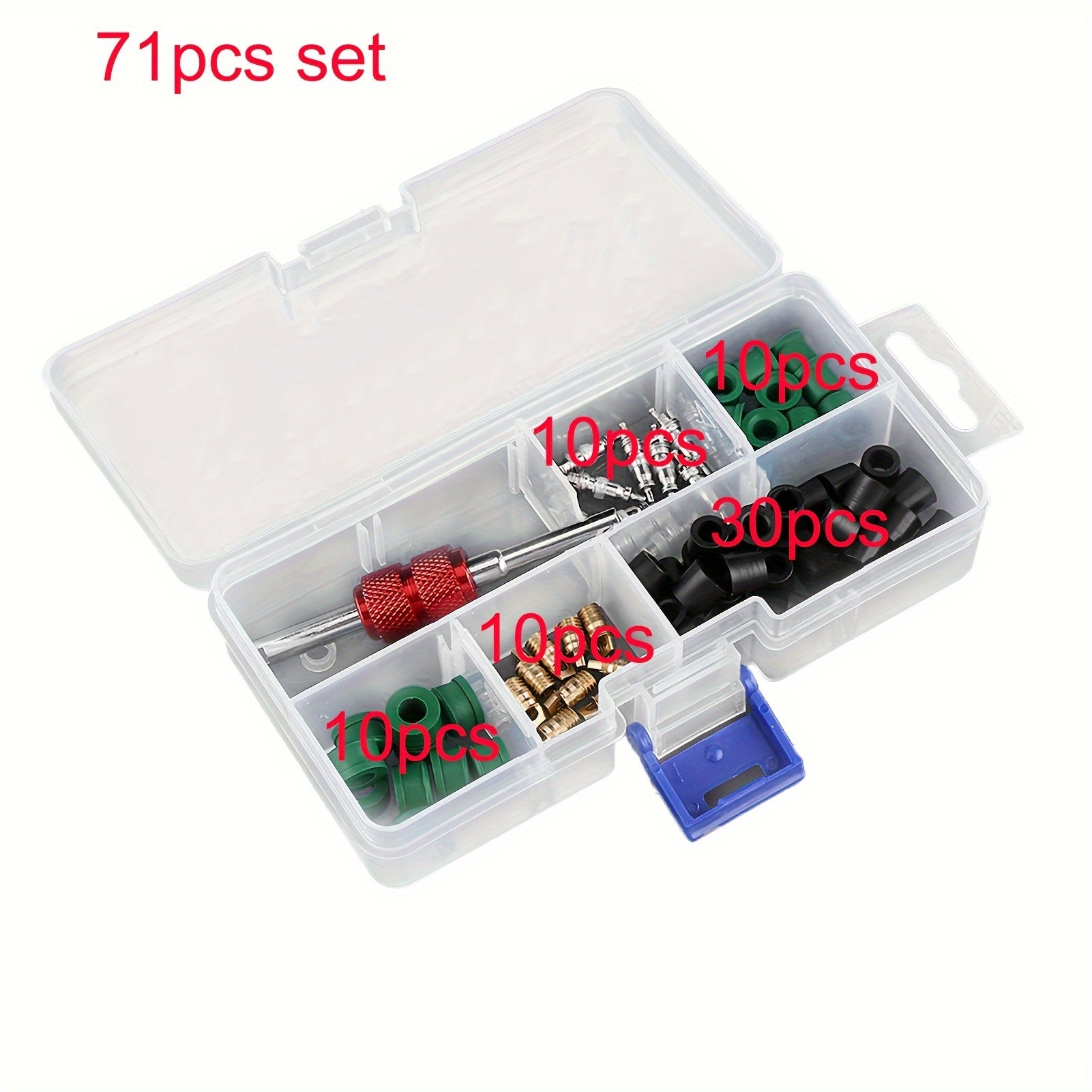 Air Conditioner Repair Tool Kit 51/71/91 Pieces for Professional Maintenance