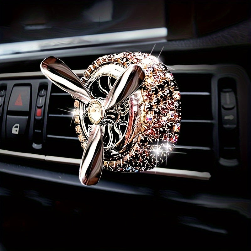 Ayollar uchun toʻliq avtomobil ventilyatsiya ventilyator uchun havo tozalash tabletkalari, aylanadigan fan, dekor