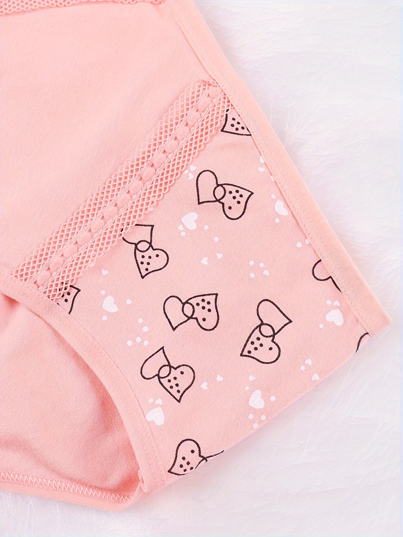 High Waist Print Briefs for Women Stretchy Breathable Intimates