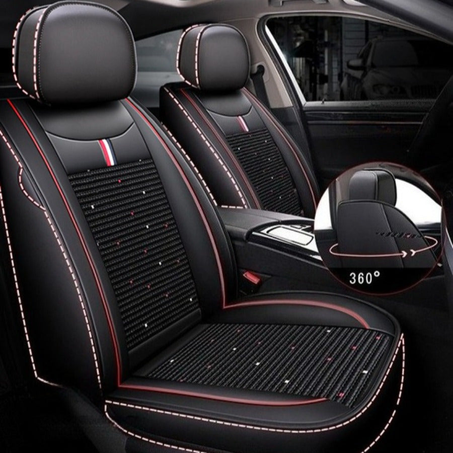 Funda de asiento de coche de verano transpirable de cobertura completa para sedán, 1.6L/1.4T