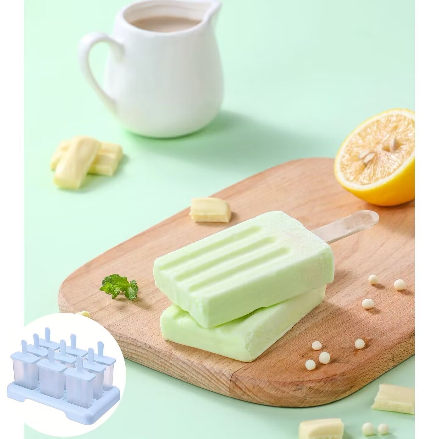 Формы для мороженого из пищевого силикона, многоразовые, легко делать дома