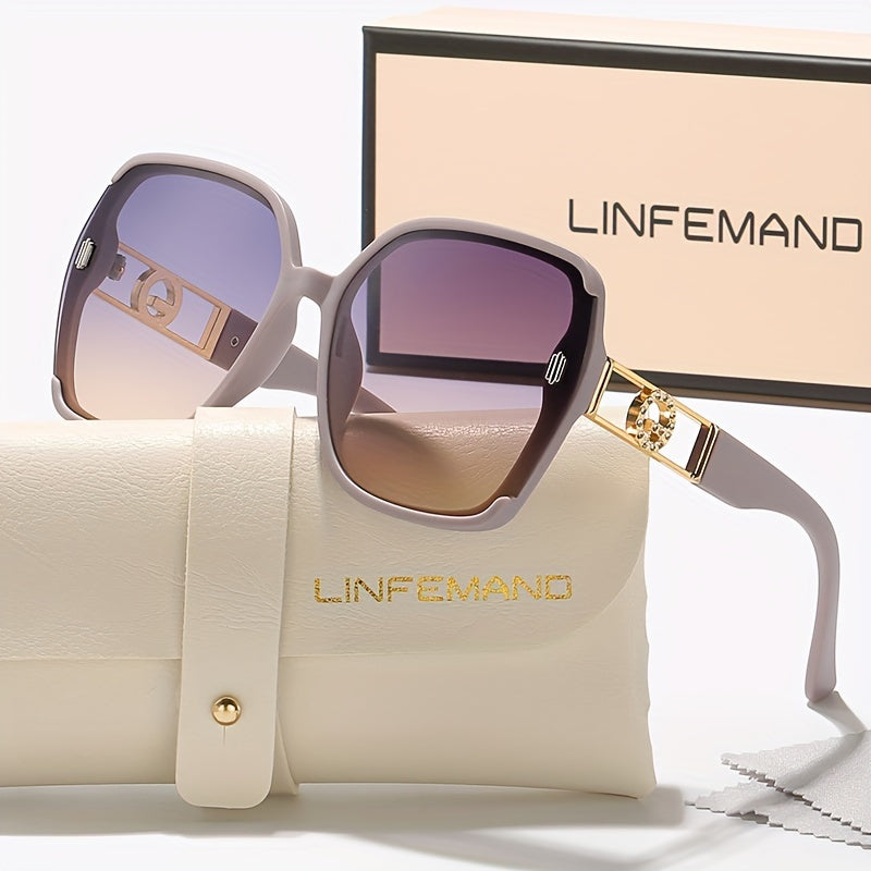 Одежда для модных очков с градиентными линзами, композитной оправой, антибликовым покрытием для пляжа и путешествий на открытом воздухе