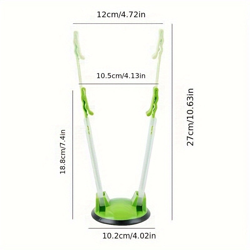 Регулируемый держатель для мешков для продуктов, мусора, пакетов для хранения, кухонный органайзер