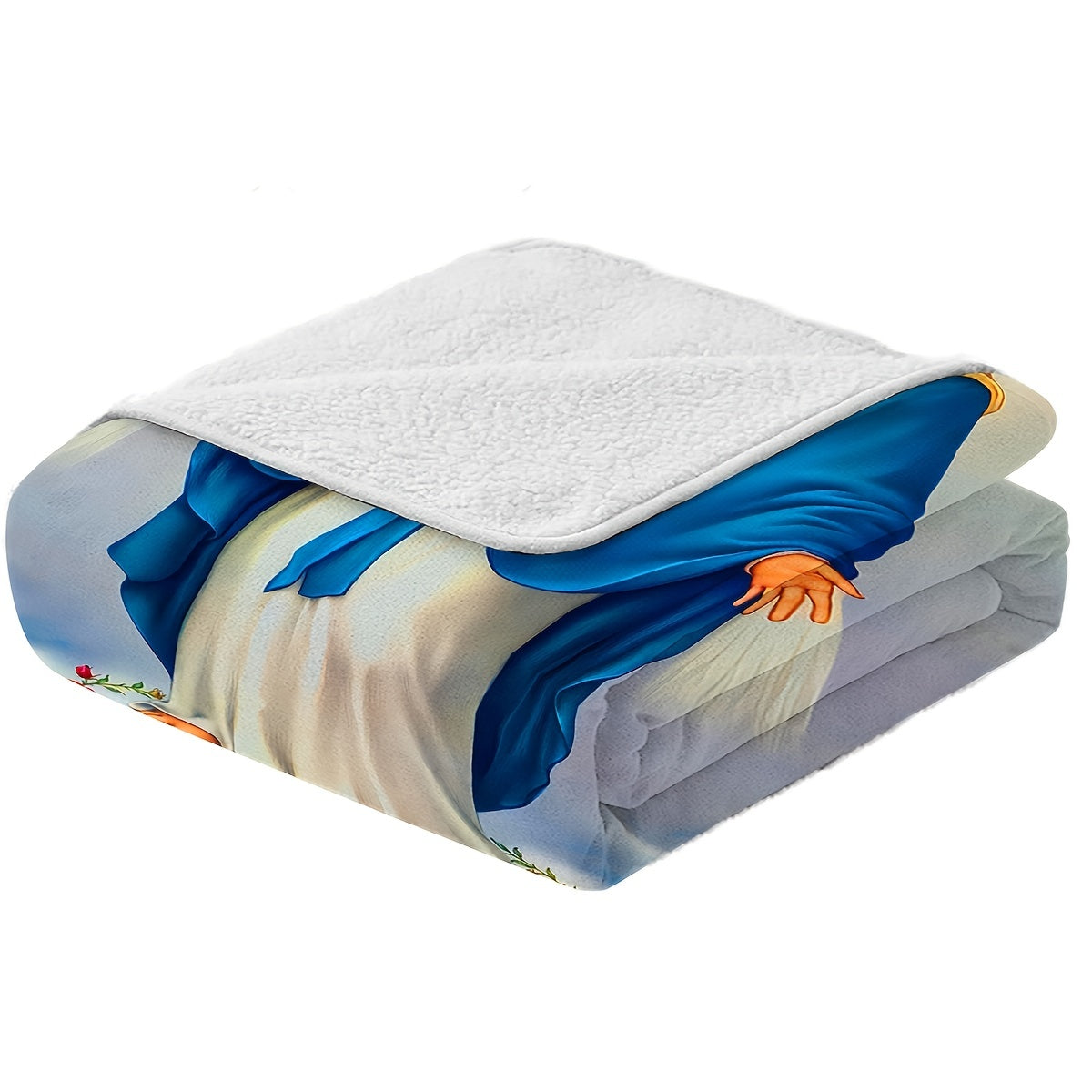 Cozy Soft Print Blanket for Couch Bed Travel Multi-Purpose