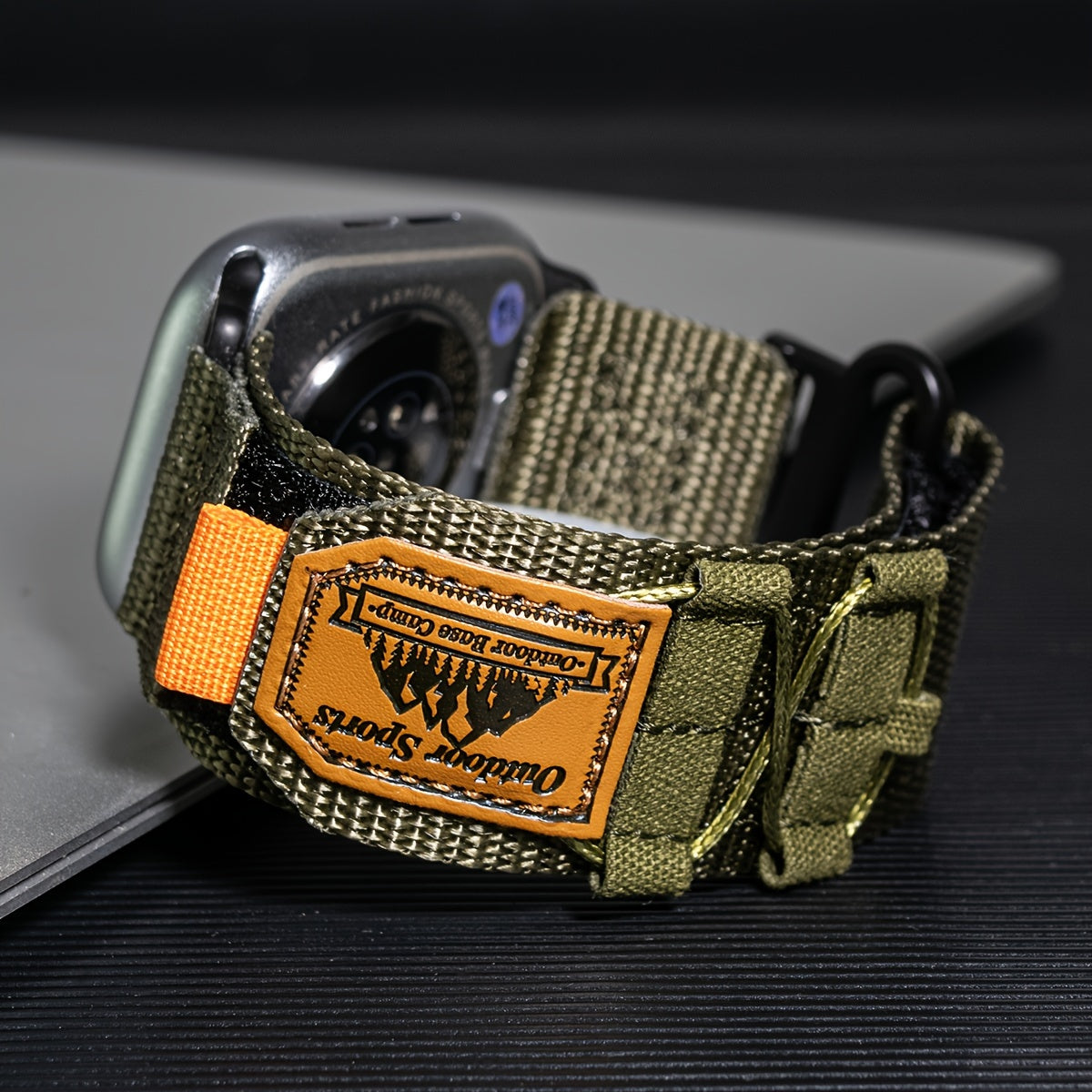 Nylon Sport Loop Watch Strap for Apple Watch Ultra 2 Series 38mm 40mm 41mm 42mm 44mm 45mm 49mm Men Women