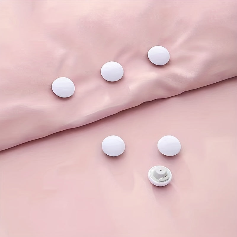 Juego de 12 clips de colcha azules para sujetar la ropa de cama, clips antideslizantes reutilizables