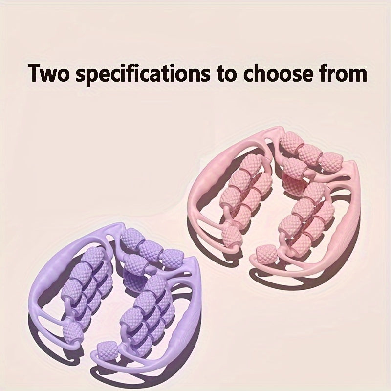 Pushti 25-g'ildirakli oyoq massaj qiluvchi rolik, sonlarni bo'sashtirish, mushaklarni cho'zish va ingichkalashtirish uchun. Mustahkam PP materialidan tayyorlangan. Portativ va yuqori sifatli.