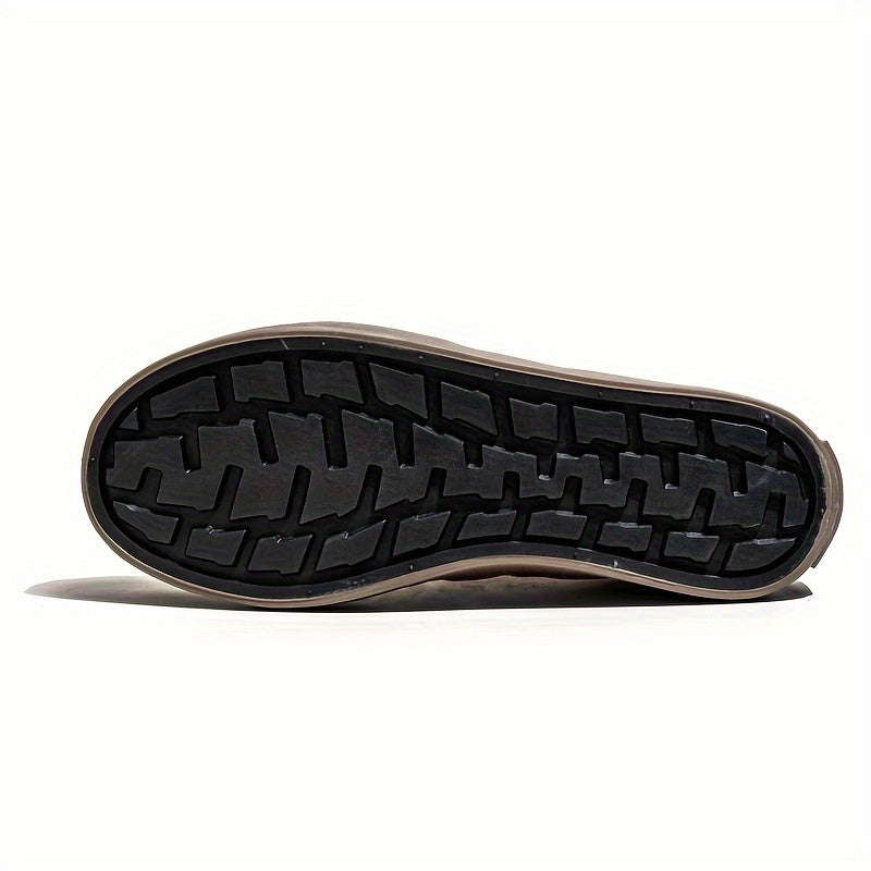 Men's Low Top Skate Shoes Breathable Non-Slip Lace-Up Casual Outdoor Footwear