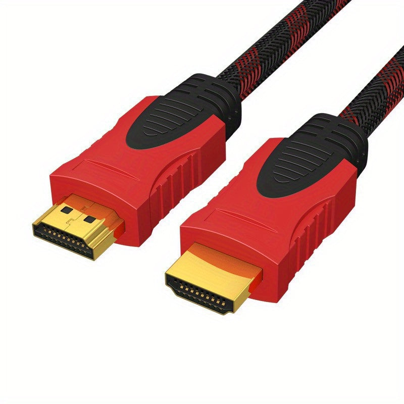 Высокоскоростной 3D HDMI-кабель для ТВ, PS4, Blu-ray, 6 футов, черный