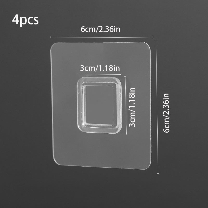 Yog'och aksessuarlarni osishga mo'ljallangan bohemiy plastik devor uchun to'rt ta qulfli to'plam, silliqlash bilan