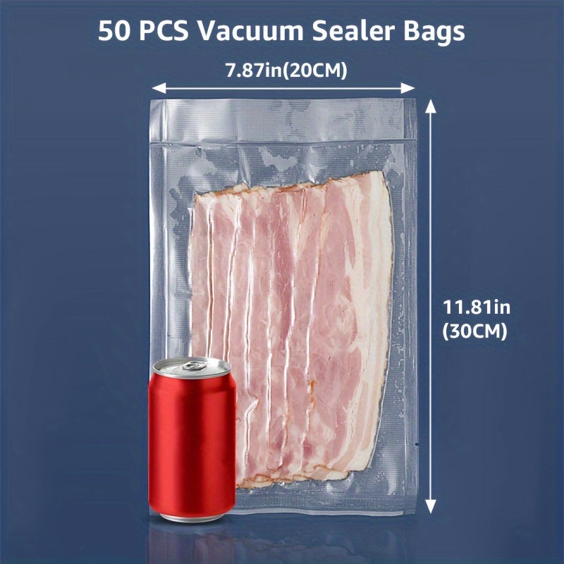 BPA-Free Vacuum Sealer Bags for Food Storage 3.93-15.74 Inches Pack of 100