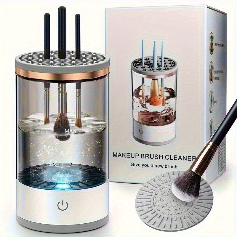USB-Powered Makeup Brush Cleaner Odorless Battery-Free for Home Office School Dorm Outdoor