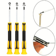 Precision Screwdriver Set for Mobile Phones and Game Consoles T6 T8H T10H