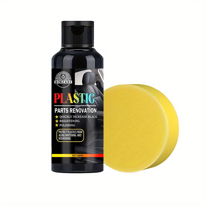 Восстановительный воск для пластиковых деталей автомобилей, защита на 2-3 года, легкое нанесение