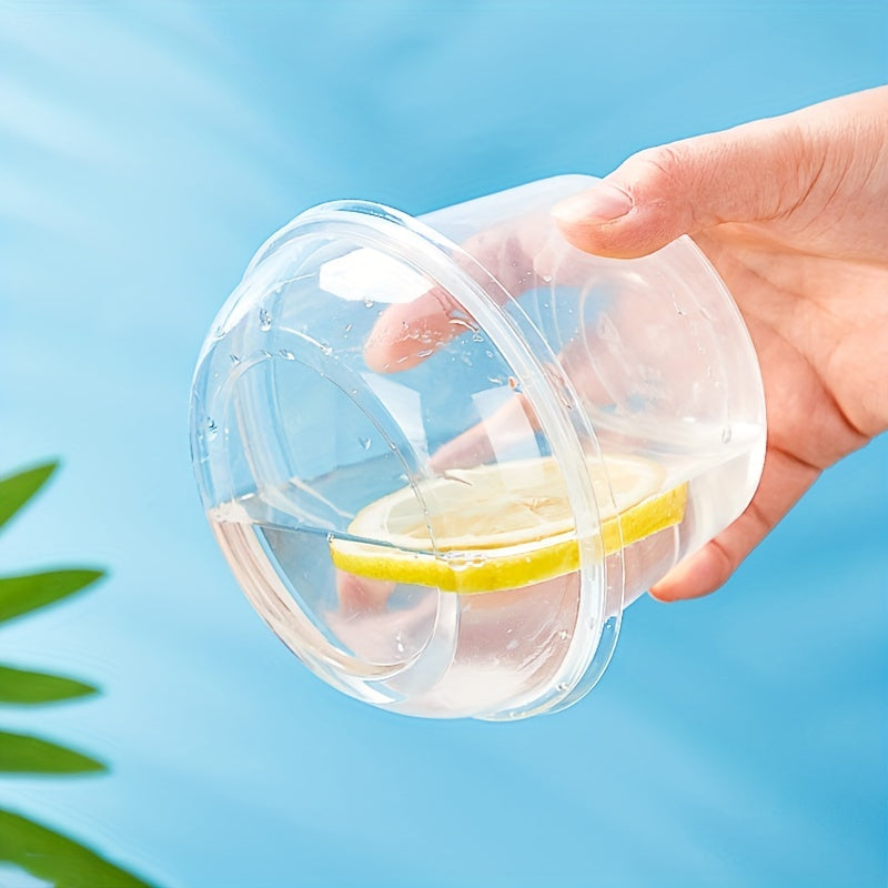 50 Pack 32oz BPA Free Plastic Deli Meal Prep Containers Leak-Proof Stackable