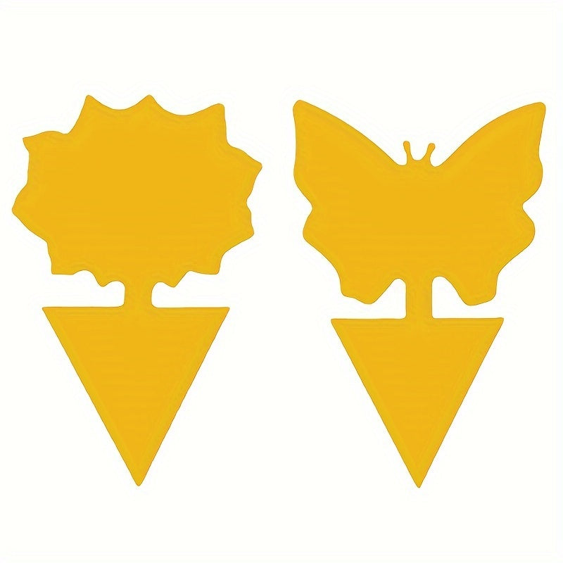 12 Pcs Fruit Fly Sticky Insect Boards Double-Sided Yellow Trap