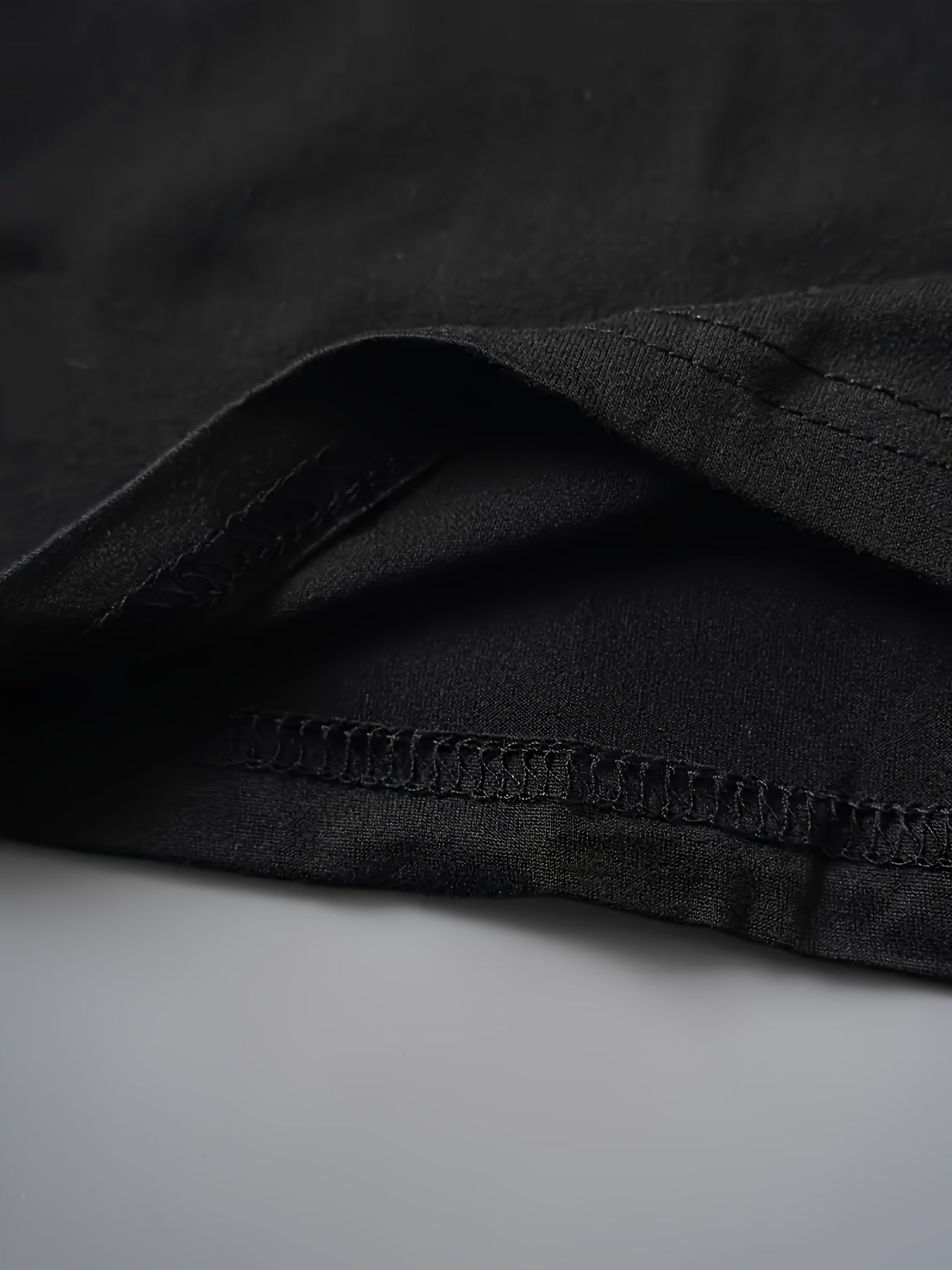 Plus Size Women's Geometric Moon Water Ripples Print T-Shirt Stretchy Short Sleeve