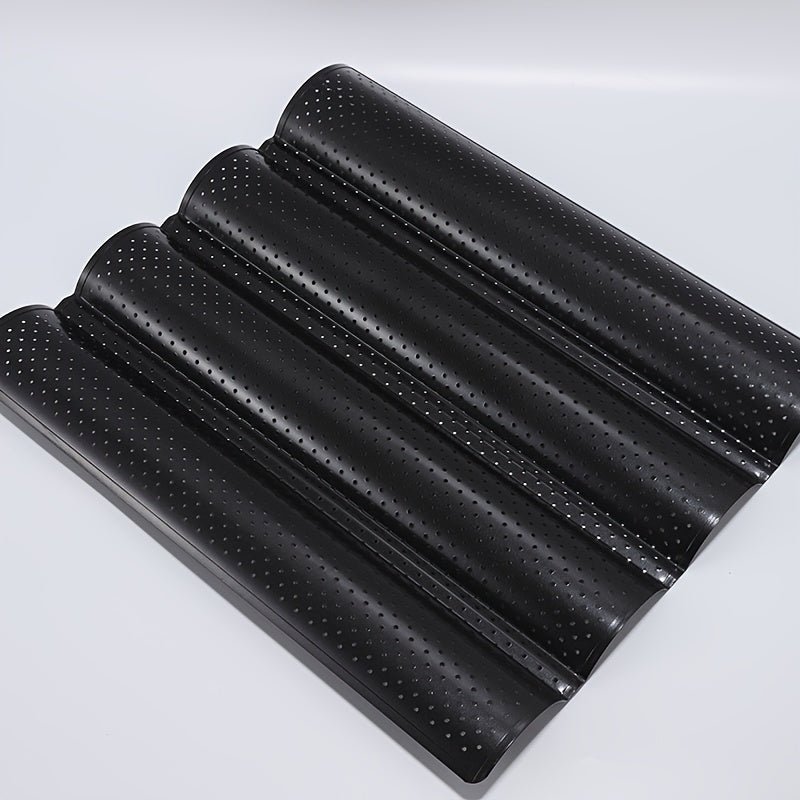 Baguette Baking Pan Non-Stick Mesh Mold 2 3 or 4 Slot Options
