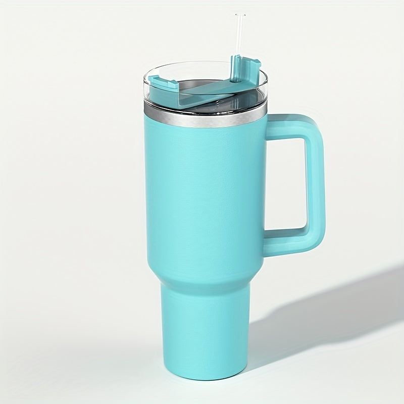 Vaso de acero inoxidable de 40oz con asa y termo de vacío