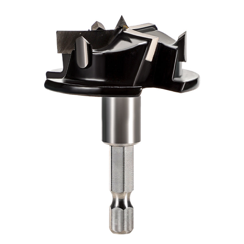 Hinged Hole Punch Tool 35mm Brushed Metal, Woodworking, Door and Cabinet Hardware