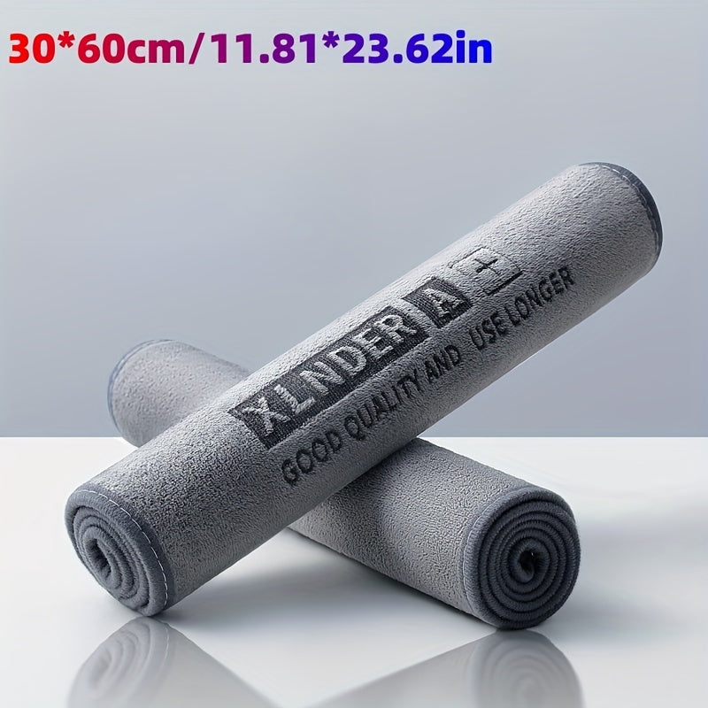 Superfine Fiber Car Wash Towel Soft Dry Cloth Double Layer Absorbent Rag