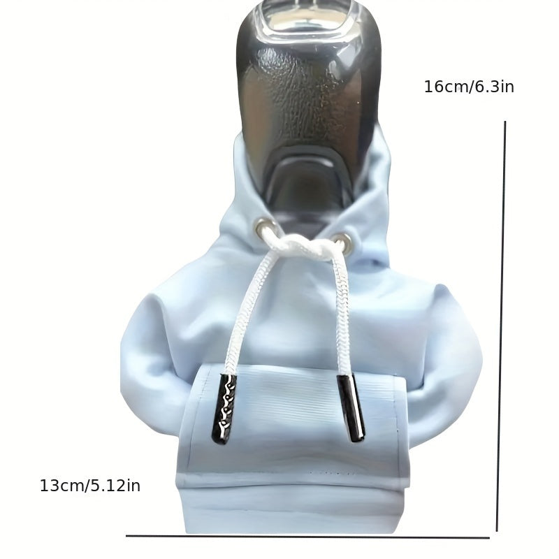 Universal Car Gear Shift Knob Cover Polyester Decorative Sleeve for Hand Brake